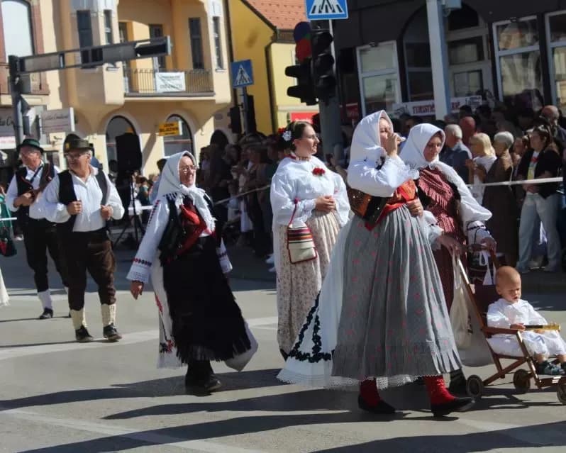 [FOTO] Pleternički umirovljenici prisustvovali  mimohodu na „Vinkovačkim jesenima“ te posjetili Đakovo-srce Slavonije