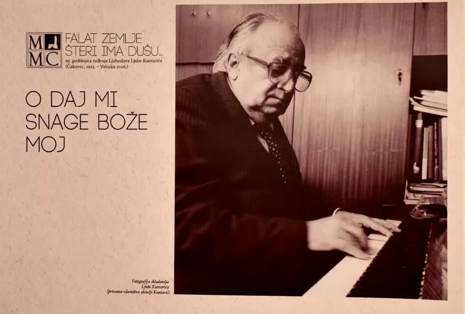 Izložba u počast proslavljenog hrvatskog glazbenika Ljuboslava Ljube Kuntarića