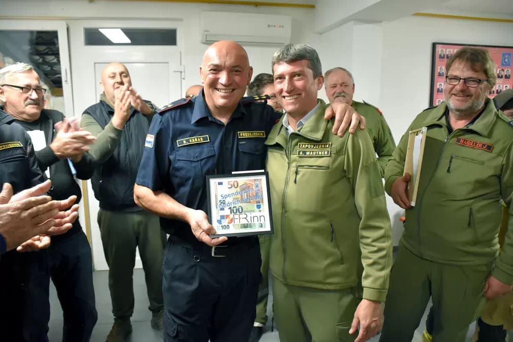 Austrijski vatrogasci doniraju još jedno vozilo Trenkovčanima