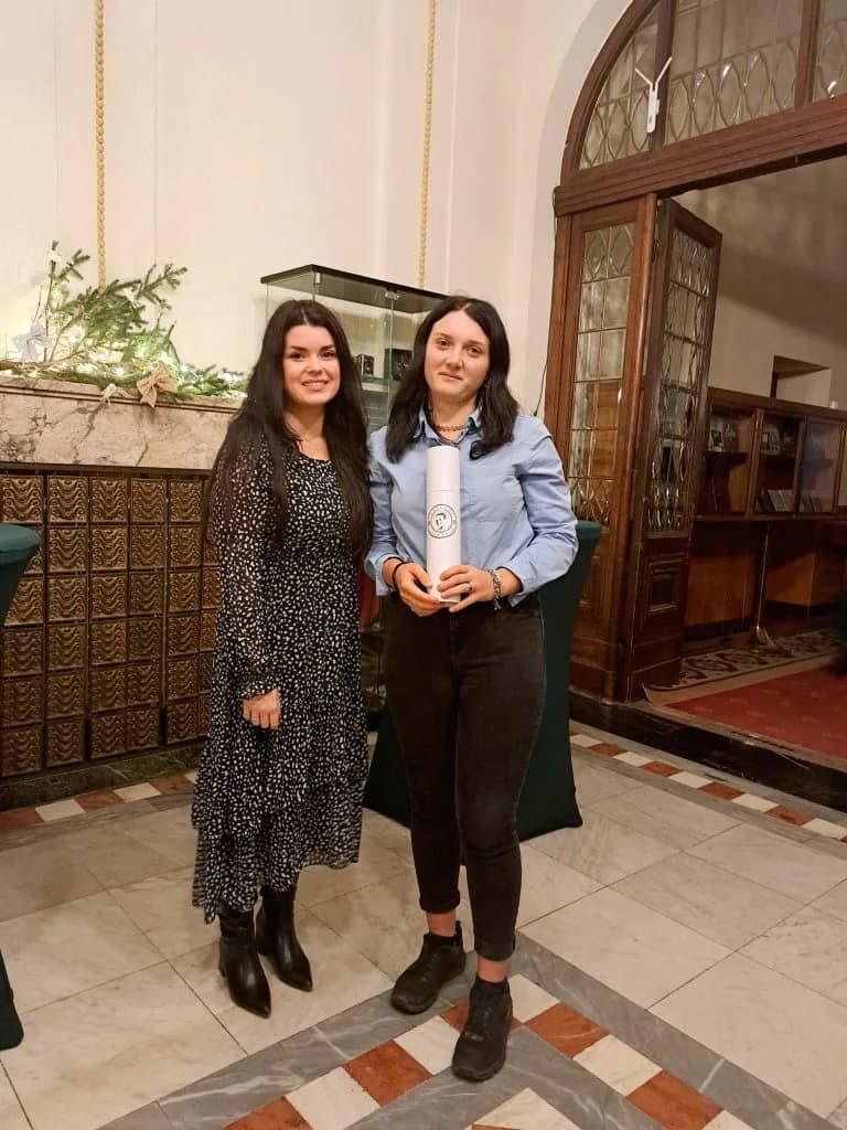 Valentina Novinc učenica Poljoprivredno-prehrambene škole dobila stipendiju Zaklade Ivana Bulić [FOTO]