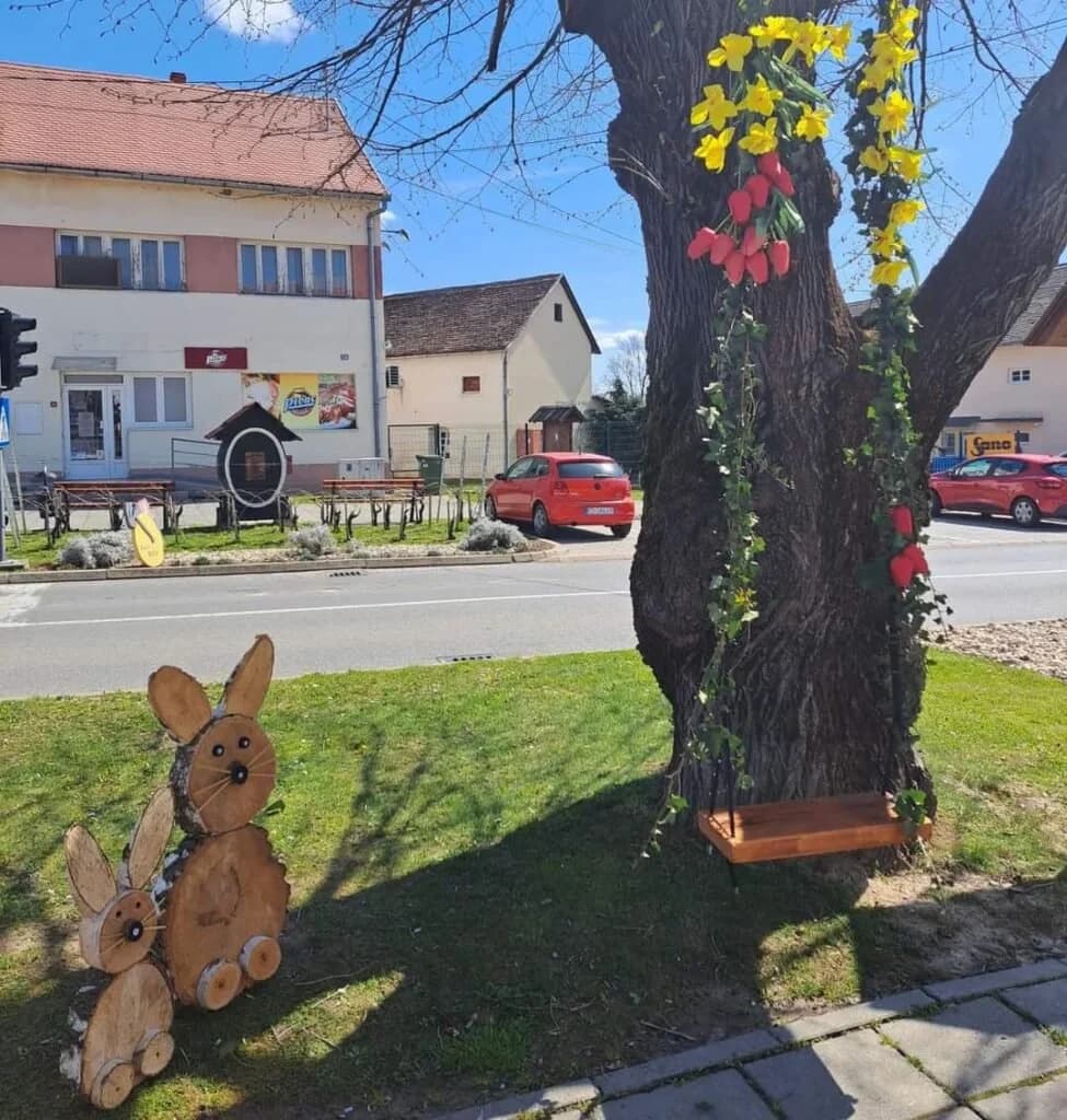 Uskrsno dotjerivanje grada: Kutjevčani ponovno imaju ekološke ukrase