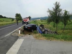 Dvije osobe ozlijeđene u prometnoj kod Daranovaca /FOTO/