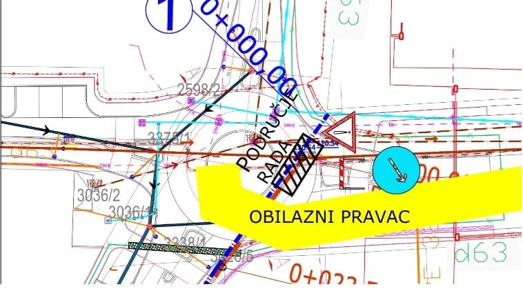 Obavijest o privremenoj regulaciji prometa kod Dječjeg vrtića Tratinčica