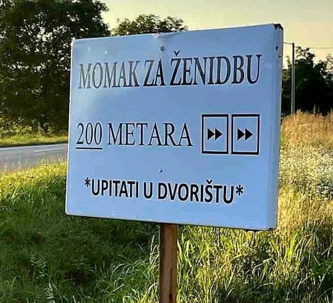 Tko nam se to ženi u neposrednoj blizini! Mladoženja je već pronašao mladenku ili?
