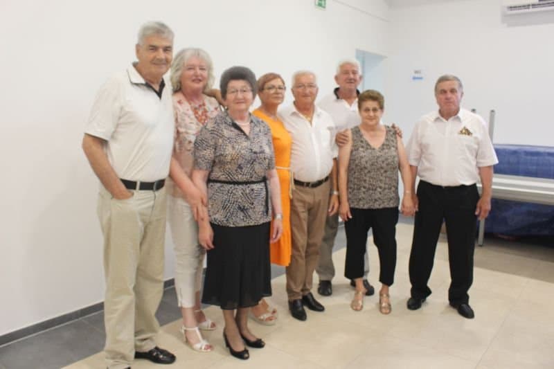 Vlado Grgić predsjednik Matice umirovljenika Orljava, Tugomir Babić, zamjenik i Tomo Vrhovac tajnik