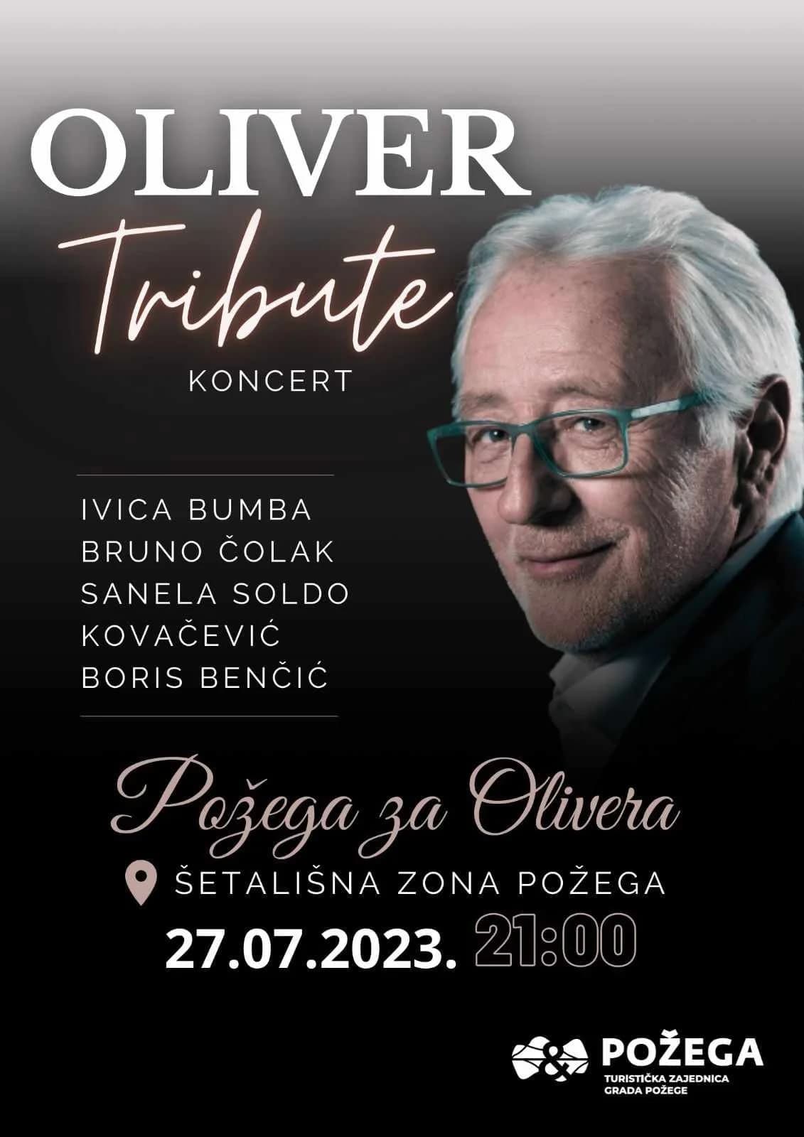 Oliveru u čast uz najljepše pjesme: Četvrtak 27. srpnja u šetališnoj zoni kod zgrade Suda