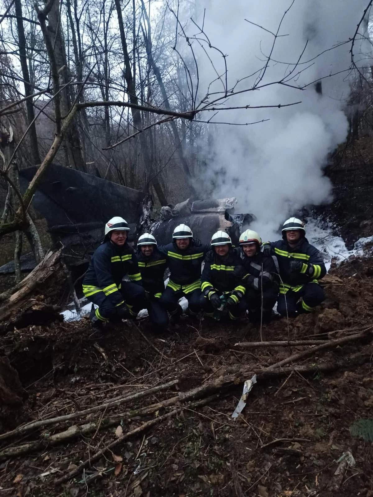 Voćinski vatrogasci na zahtjevnoj intervenciji: "Avion je bio prepolovljen, a vatra je već zahvatila okolno drveće"