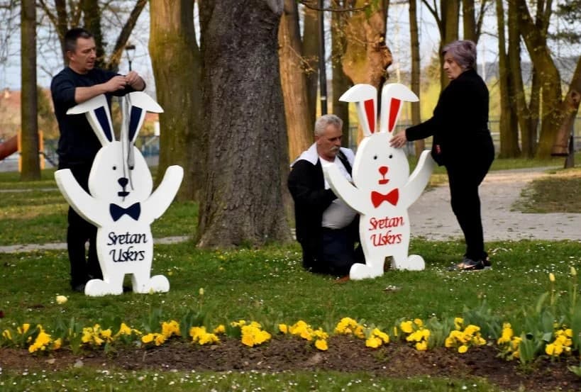 Uskrsni zečevi doskakutali u pleternički park