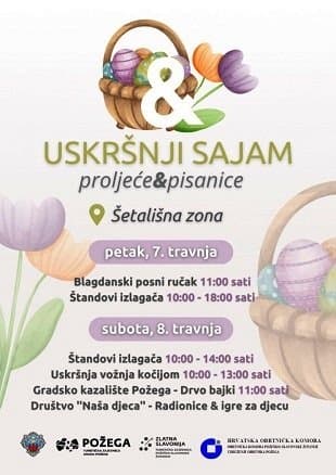 Na Veliki Petak podjela 1300 porcija posnog obroka uz bogat sajam u Požegi