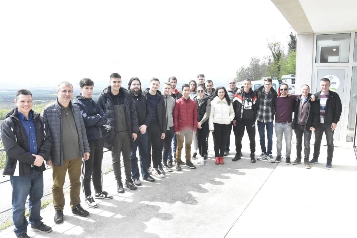 Stručna praksa u STEM području: Snimanje audio-video sadržaja u nastavnoj bazi "Vinum Academicum" /FOTO/
