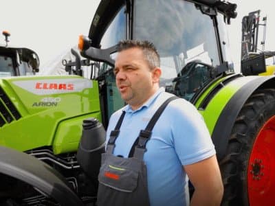Branko Pilaš iz Viškovaca - ratar je, stočar i povrćar, ali od strojeva bira samo Claas