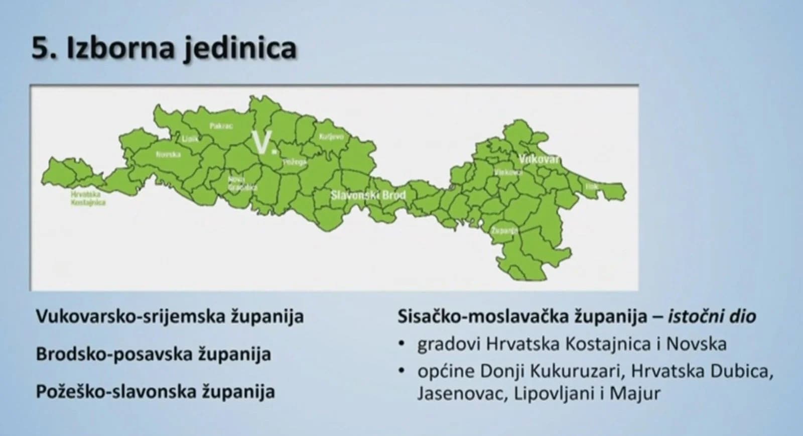 Pripaja nam se dio Sisačko-moslavačke županije;  Premijer Andrej Plenković predstavlja prijedlog Zakona o izbornim jedinicama.