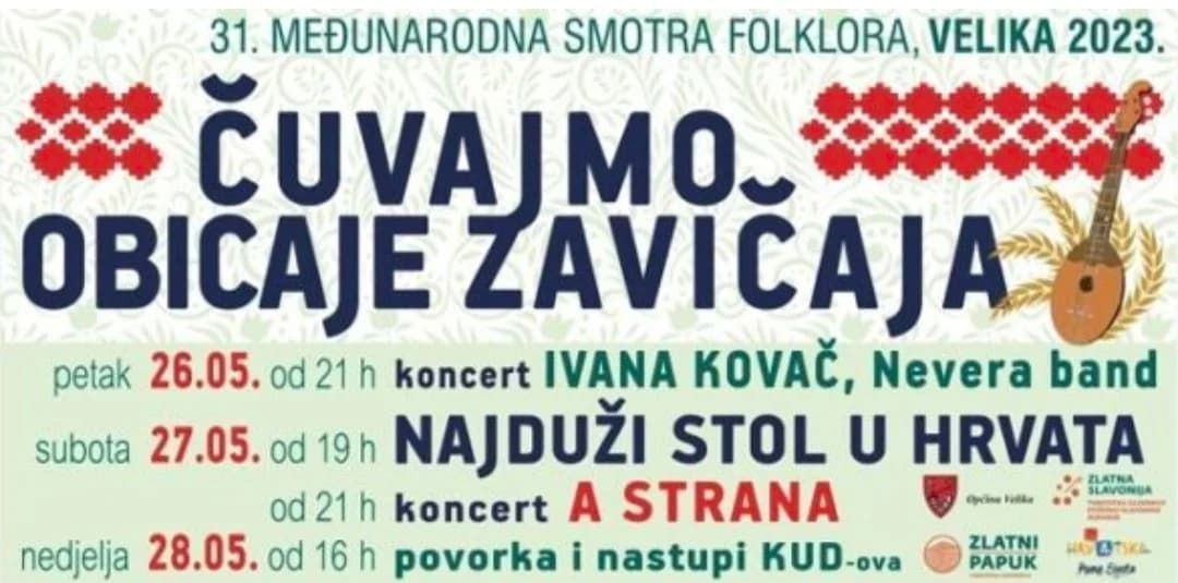 "Čuvajmo običaje zavičaja": Danas zanimljiva gastro i zabavna manifestacija u Velikoj