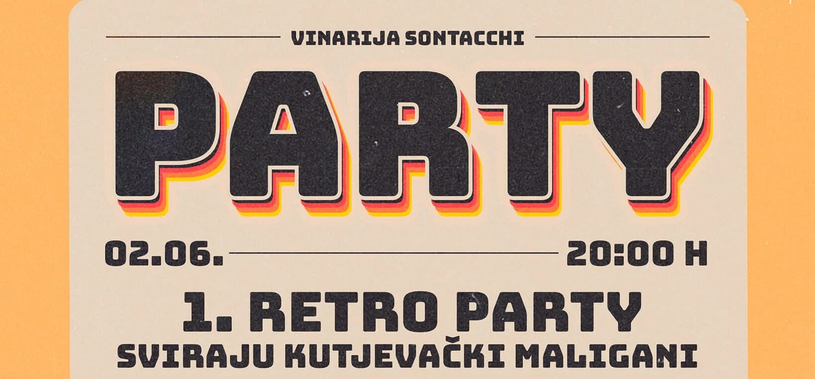 [NAJAVA] Početak Kulturnog ljeta u Kutjevu – Retro party u Vinariji Sontacchi