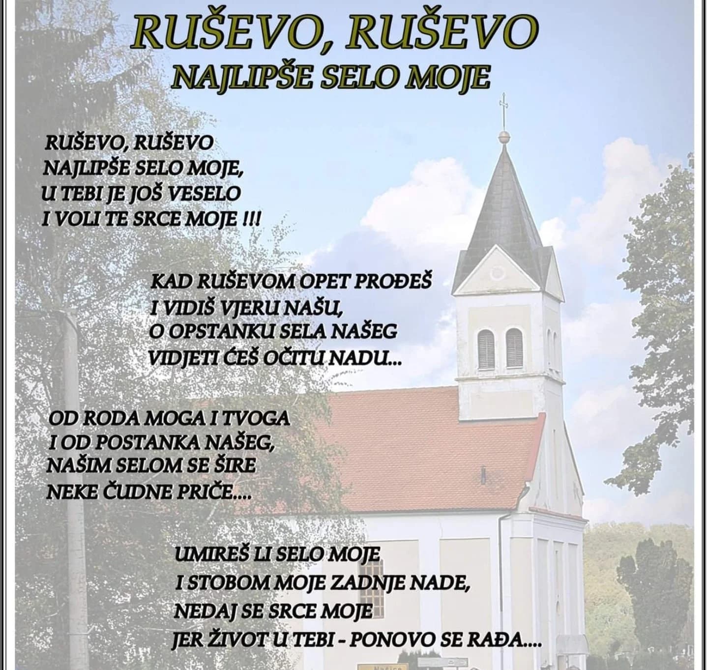 Ruševljani pozivaju na doček Božića i druženje