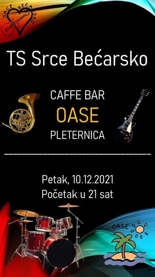 Mnogo sadržaja svakoga dana u Nininoj čarobnoj Shhhumi u Velikoj - glazbena večer u pleterničkoj Oasi....