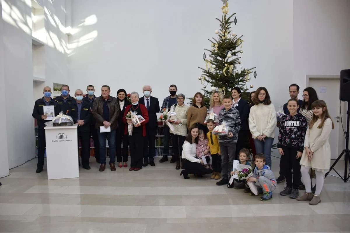 Proglašeni najčitatelji Gradske knjižnice Požega