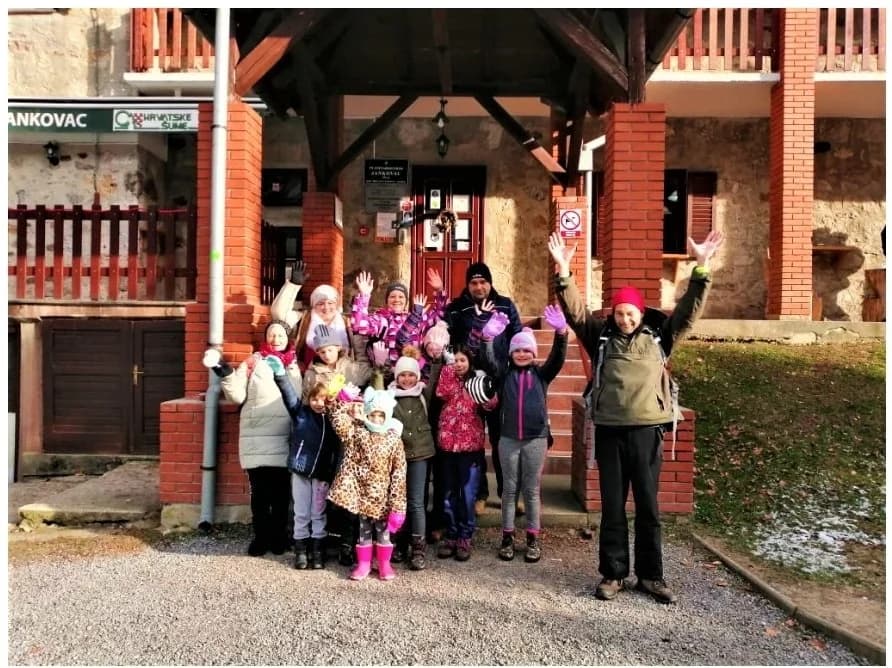 Mali kutjevački rukometaši jačaju kondiciju za nove utakmice: Vikend proveli na snježnom Jankovcu