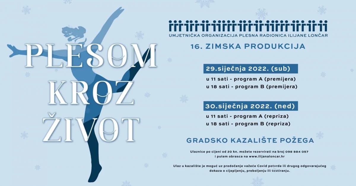16. zimska produkcija "Plesom kroz život"