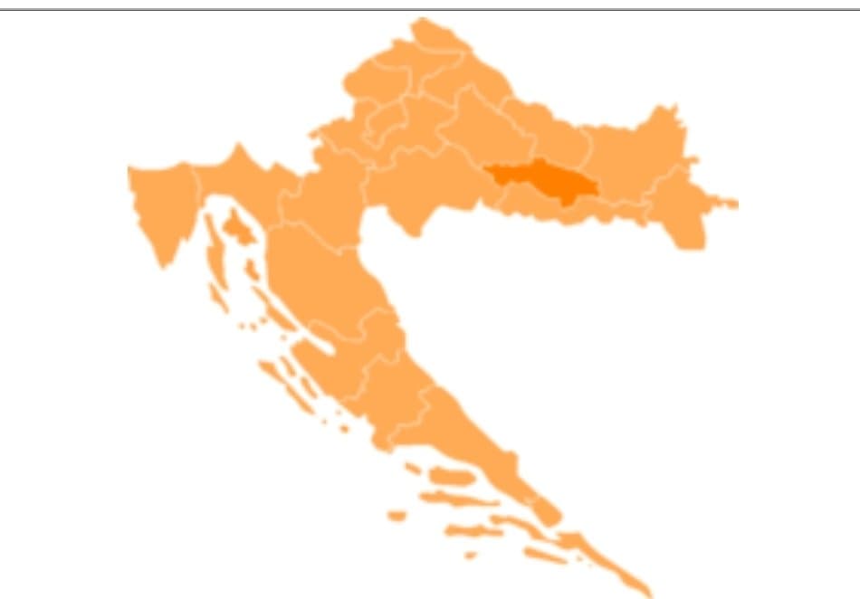 Zagreb je 3,5 puta razvijeniji od većine slavonskih županija uključujući Požeško-slavonsku