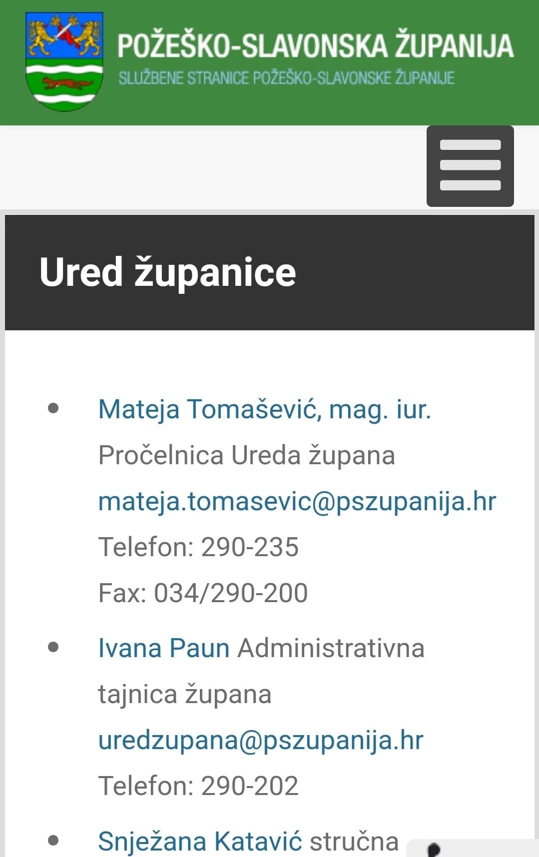 Suradnici županice Jozić "lome" se od posla pa nisu stigli više od mjesec dana ažurirati službenu web stranicu!