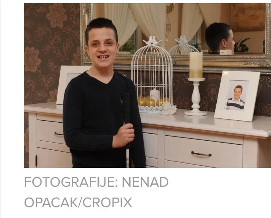 Dirljiva ispovijest majke slijepog dječaka: Lukin gubitak vida teško smo prihvatili, ali on je danas sretan osnovnoškolac