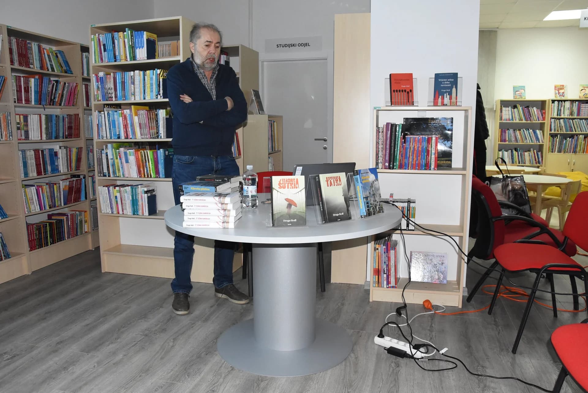 Dragi Hedlu na red došlo i Kutjevo: "Ugostio" ga kutjevački gradonačelnik Josip Budimir /FOTO/