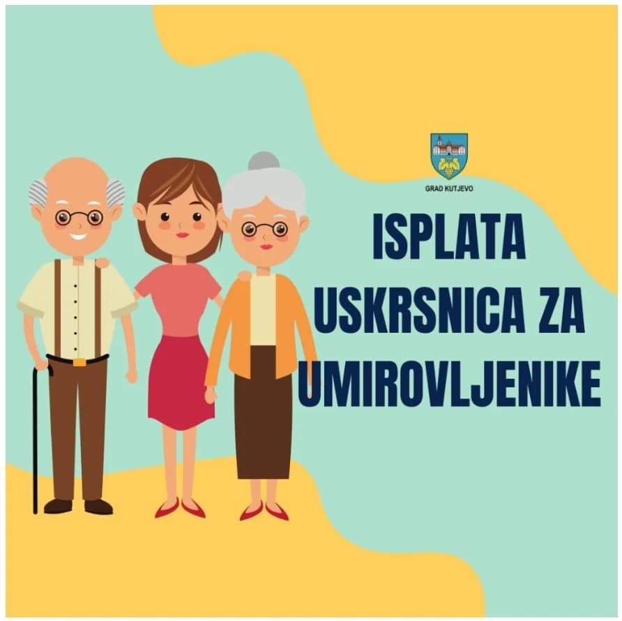 Isplaćene uskrsnice umirovljenicima s područja grada Kutjeva