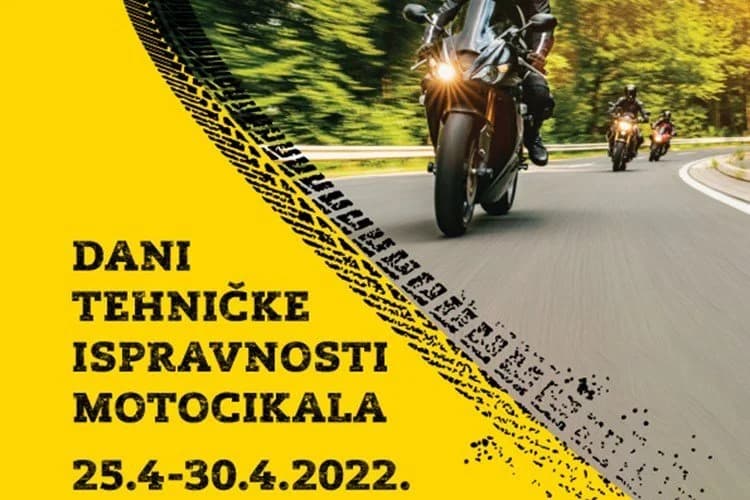 Dani tehničke ispravnosti motocikala 25. - 30. travnja