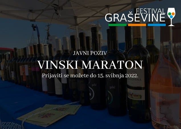 Prijavite se za vinski maraton.....