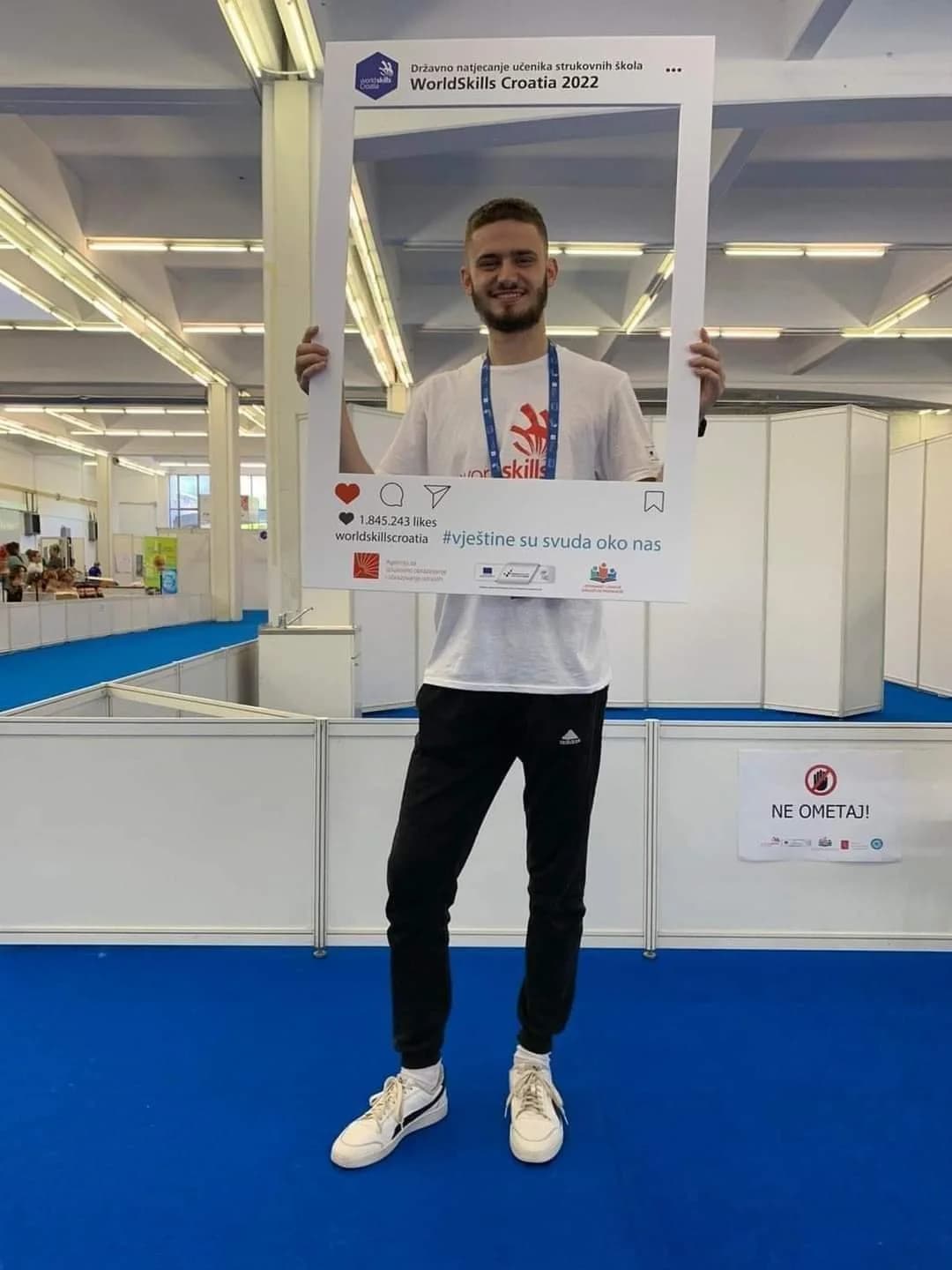 Naše gore list: Učenik Josip Bilić iz Sesveta osvojio zlatnu medalju na Worldskills Croatia 2022.