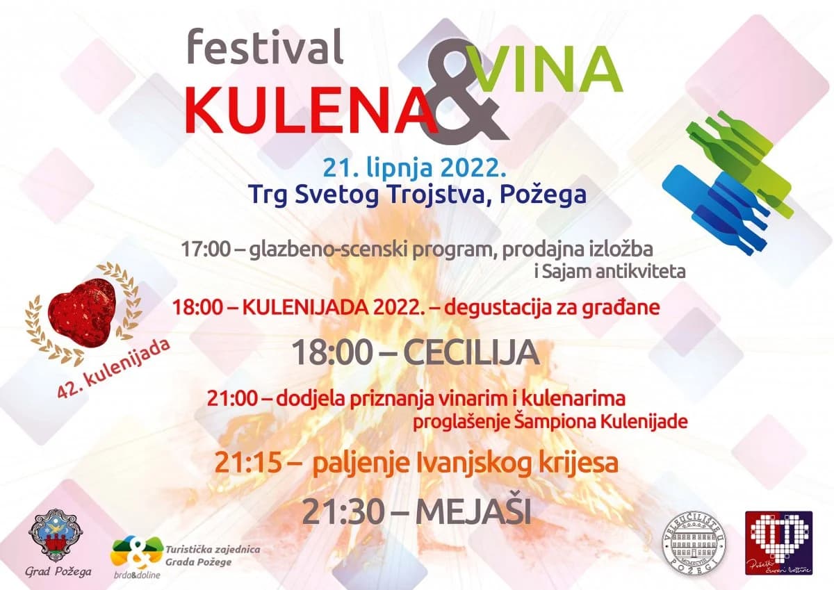 Festival kulena&vina - događaj koji objedinjuje eno i gastro ponudu našega kraja