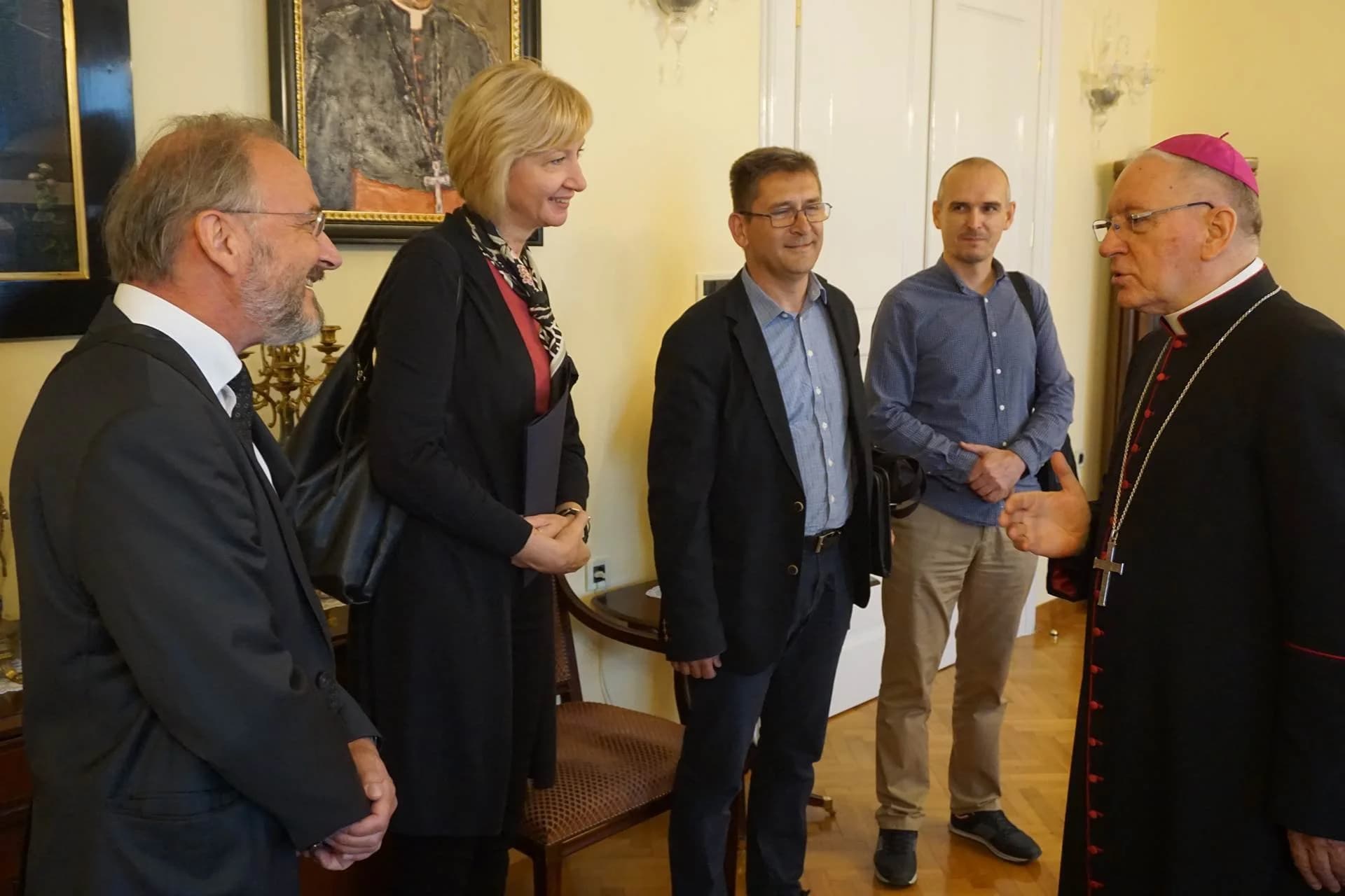 Državni tajnik Ministsrstva kulture Ivica Poljičak u radnoj posjeti Požeške biskupije