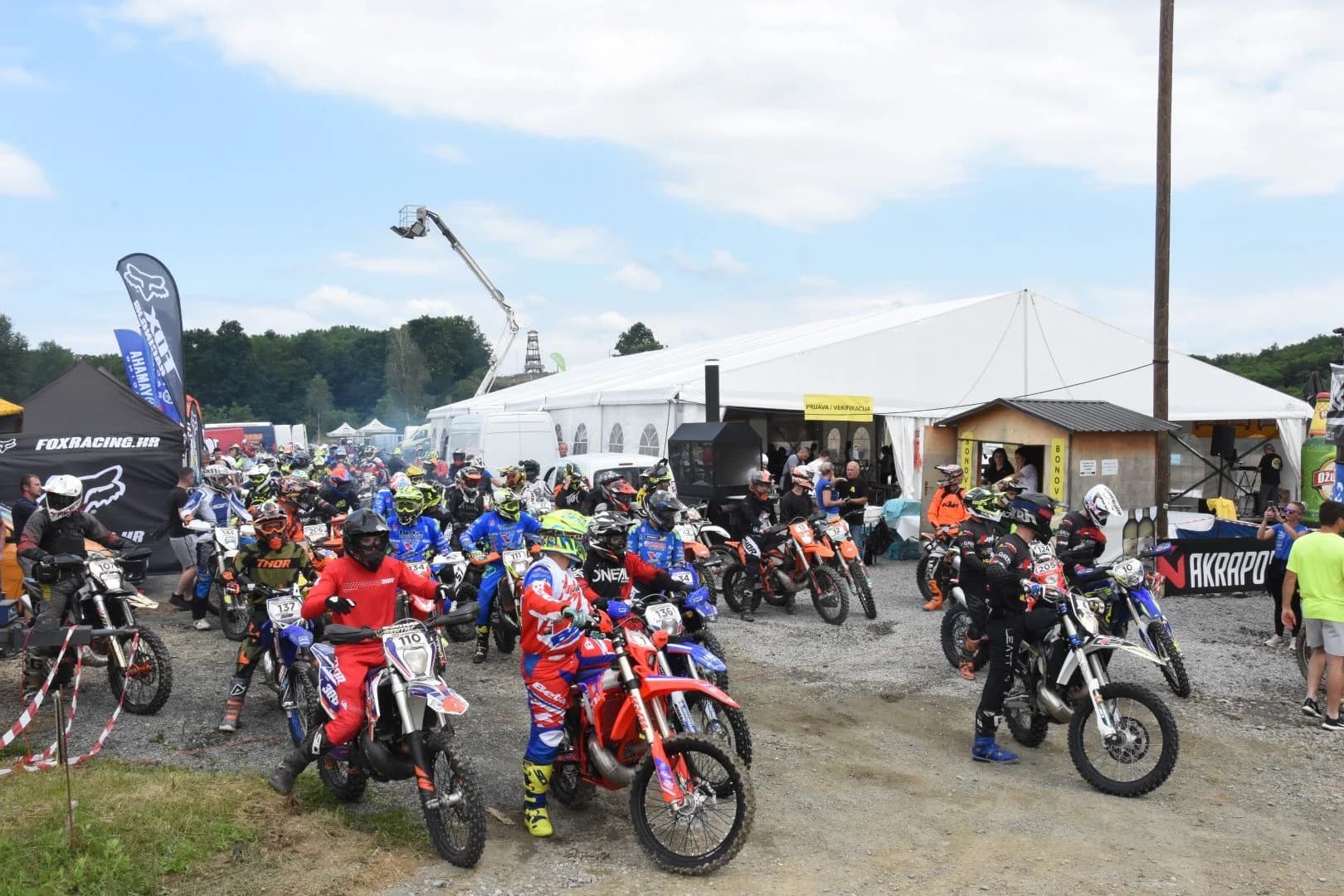Odazvalo se više od 80 vozača na Otvorenom prvenstvu Hrvatske u cross country-u /FOTOGALERIJA/