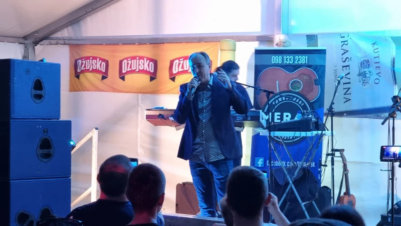 Esad Merulić oduševio brojne obožavatelje na imanju Zalatni lug /FOTO-VIDEO/