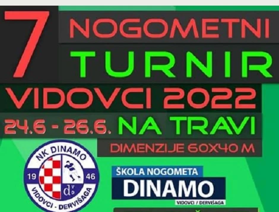 MEĐUNARODNI TURNIR VIDOVCI 2022.: Sudjeluje 50 ekipa Iz Hrvatske I Inozemstva