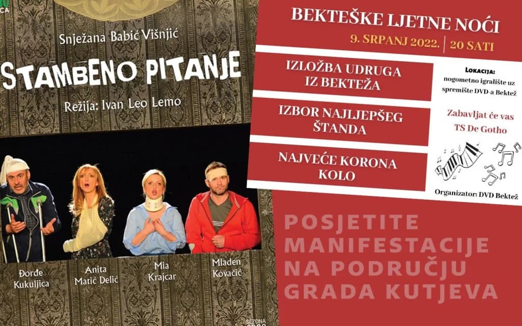 Posjetite manifestacije na području Grada Kutjeva 8. i 9. srpnja