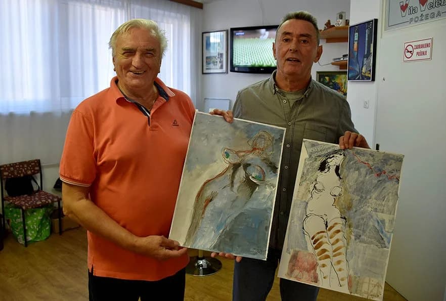 Likovnjaci iz Slavonije i Podravine sudjelovali na Likovnoj kolonije požeške Vile Velebita [FOTO]