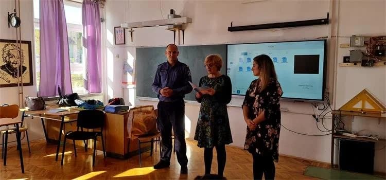 U Osnovnoj školi „Stjepana Radića“ Čaglin, održana je preventivna radionica „Vlak je uvijek brži“
