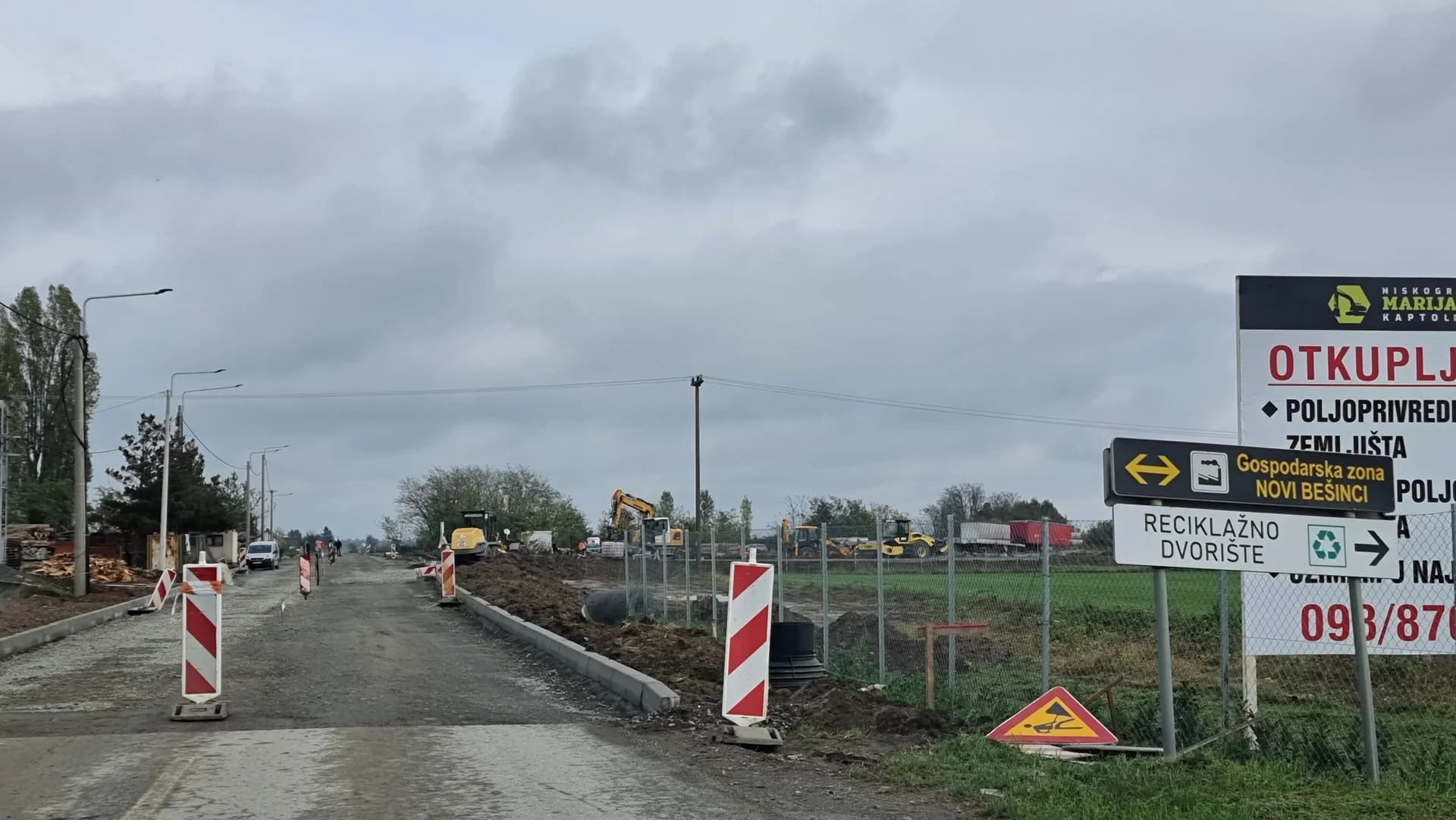 Pri kraju su infrastrukturna ulaganja na području općine Kaptol vrijedna gotovo šest milijuna kuna /FOTO/
