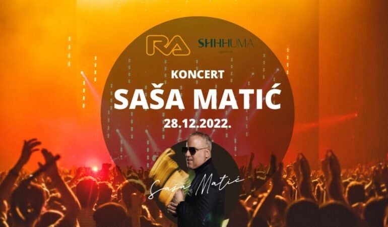 U prvih par sati prodano više od 500 ulaznica za koncert Saše Matića 28. prosinca u Velikoj