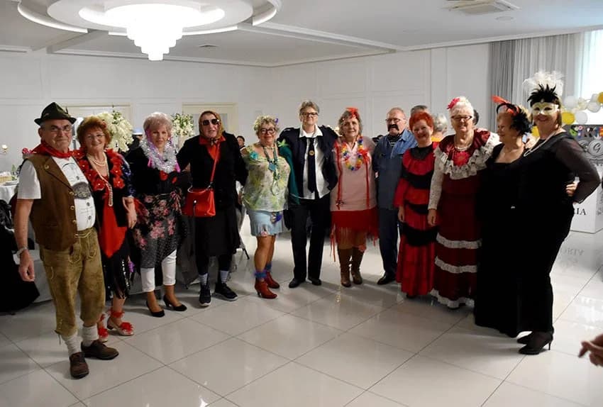 Umirovljenici pod maskama – najbolju je imao Josip Benić iz Alilovaca [FOTOGALERIJA]