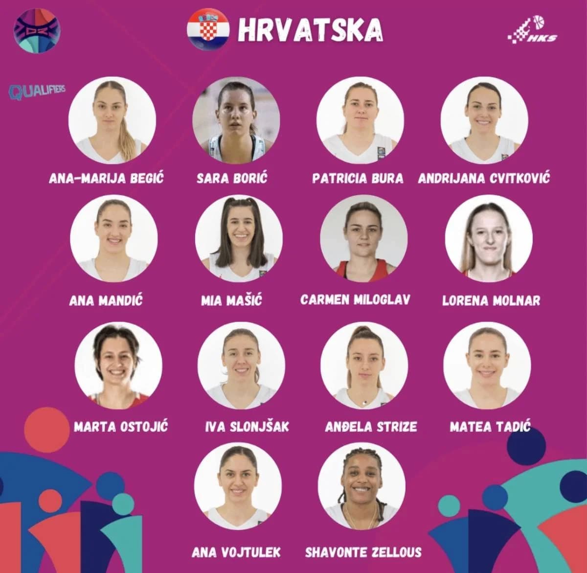 Naša košarkaška reprezentativka: Ana Vojtulek u dresu Hrvatske protiv Srbije u Beogradu