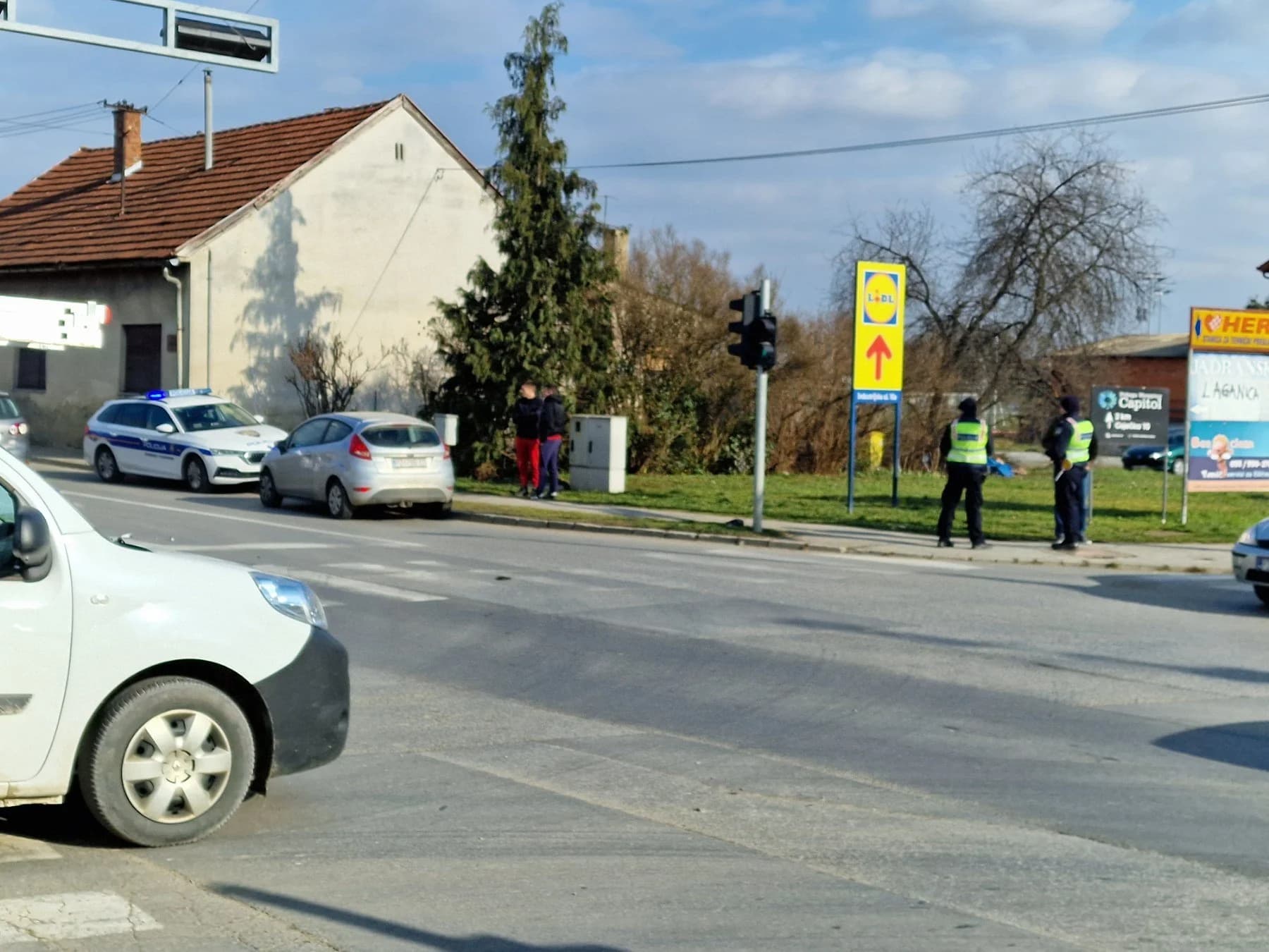 Nalet vozila na pješakinju u Požegi