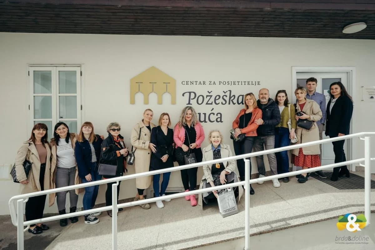 Predstavnici Udruge hrvatskih putničkih agencija posjetili Požegu