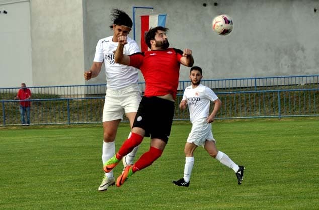 Kvalifikacijska utakmica bez pobjednika: NK Požega - NK Borac Kneževi Vinogradi 2:2 /FOTO/