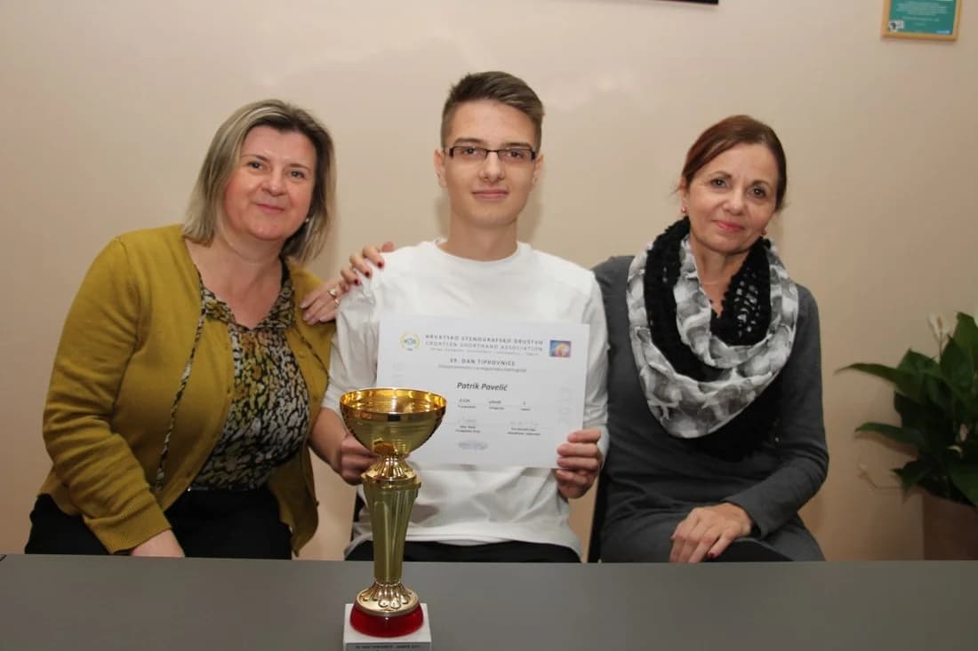 Patrik Pavelić prvak države u kompjutorskoj daktilografiji: "Pomeo svu svoju konkurenciju i ostvario najbolji rezultat