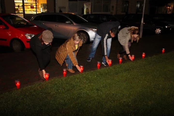 Paljenjem lampiona Pleterničani obilježili Dan sjećanja na Vukovar /FOTO/