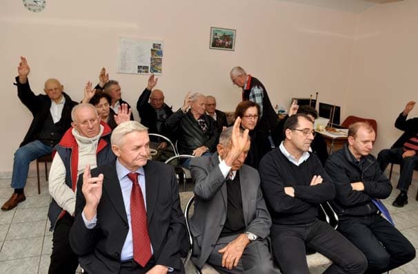 NOVI ČELNICI HSU: Predsjednik Ivan Delić, te potpredsjednici Zvonko Čorak i Svetislav Marić