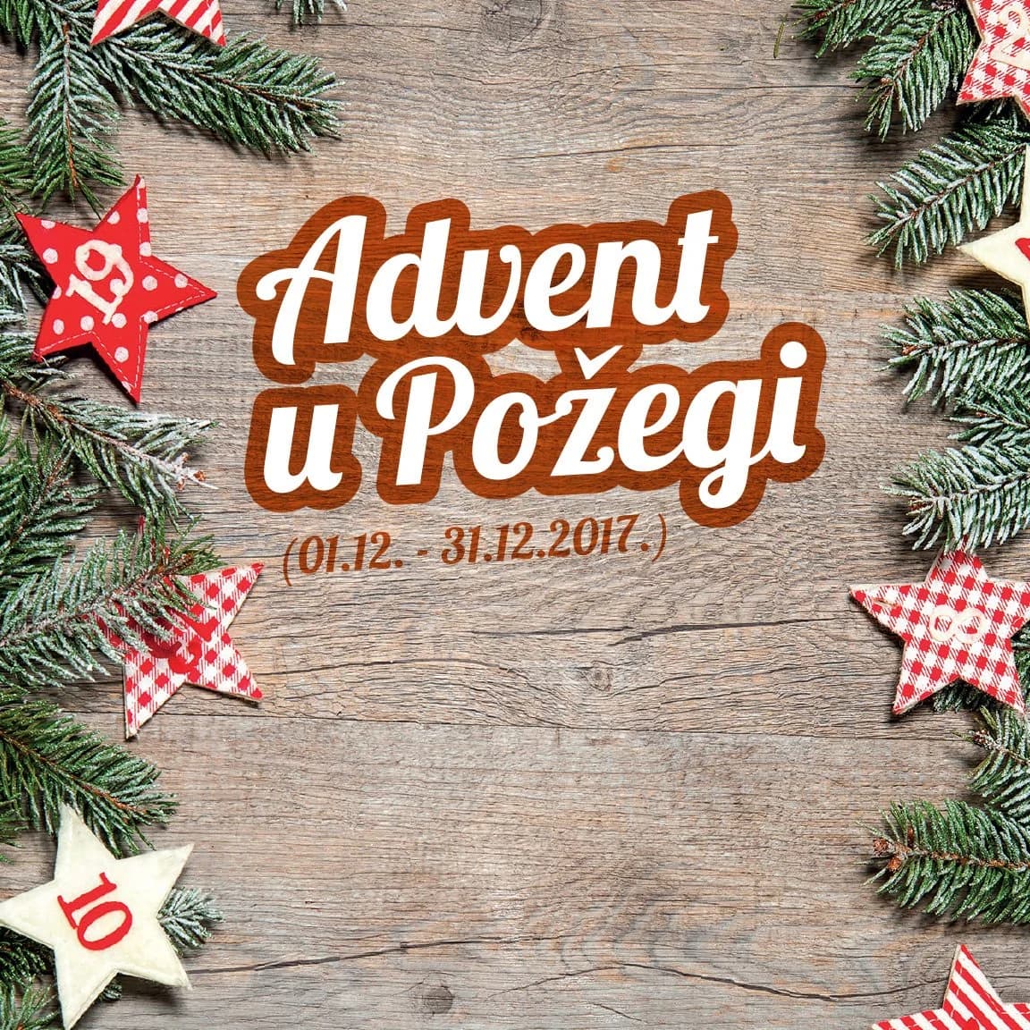 ADVENT U POŽEGI: "Mjesec darivanja, optimizma, ljubavi i zahvalnosti"